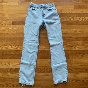 Zara Straight Leg Jeans Size 4